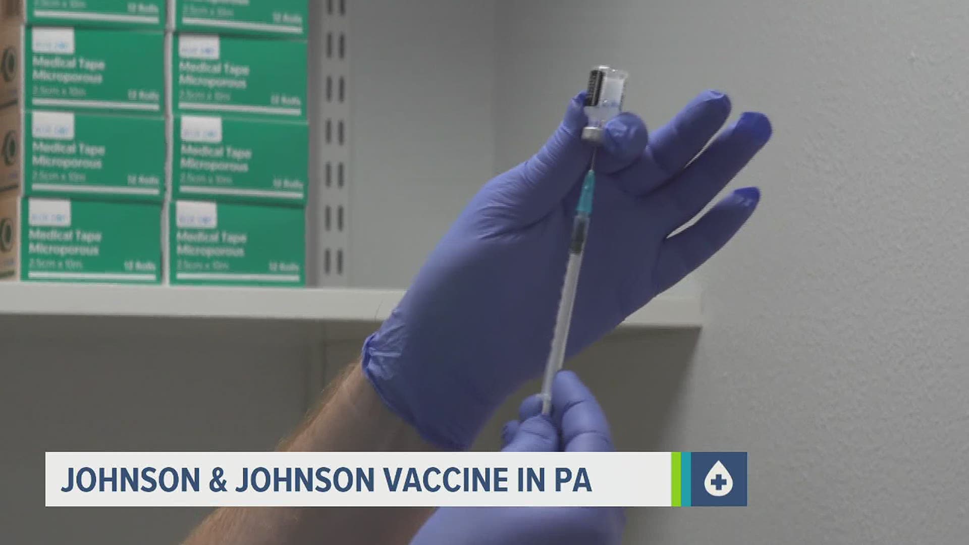 Easier transport makes the Johnson & Johnson vaccine idea for remote and mobile vaccination sites across Pennsylvania.