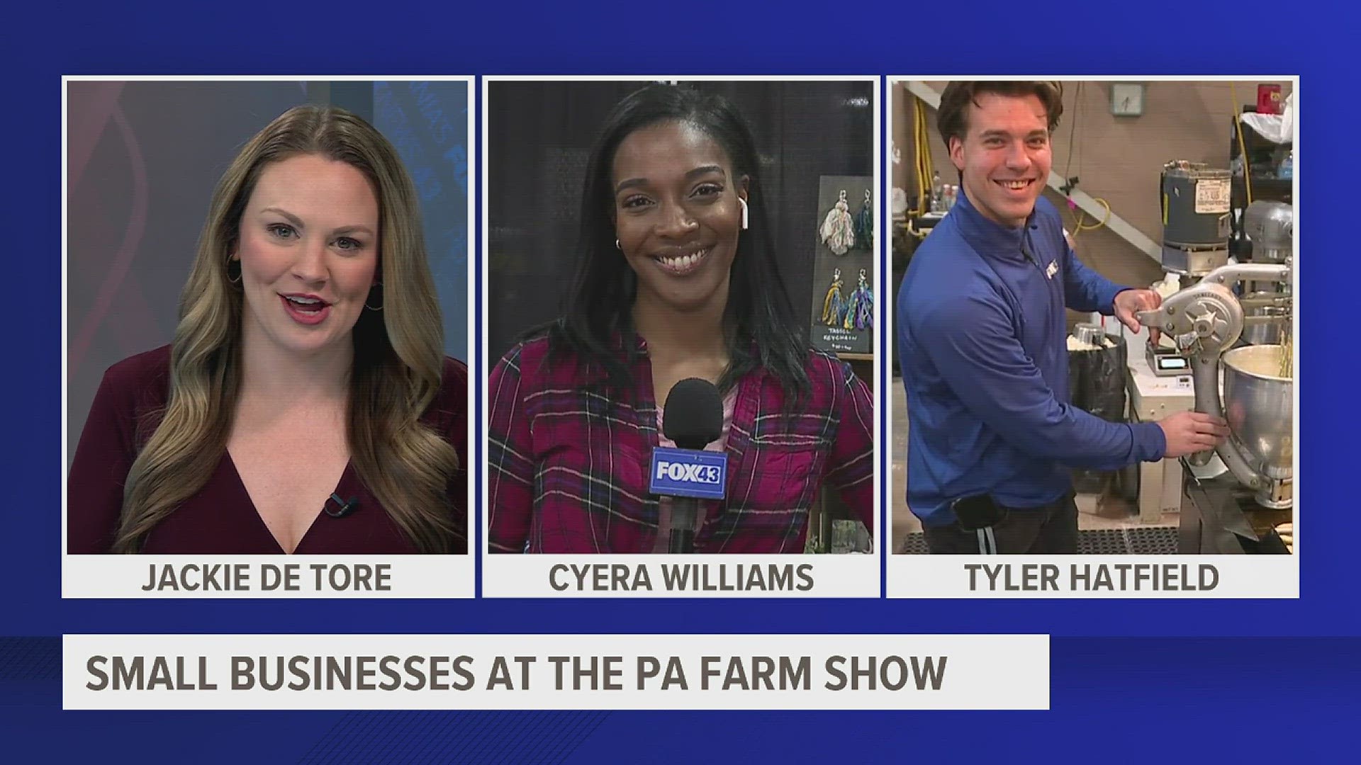 Small businesses at PA Farm Show: Stitches in Bloom