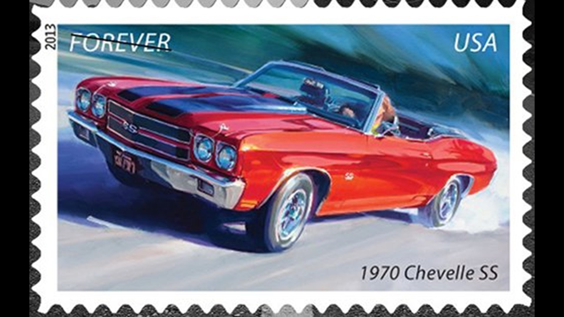 US Post Office now issuing Muscle Cars (Forever®) stamps