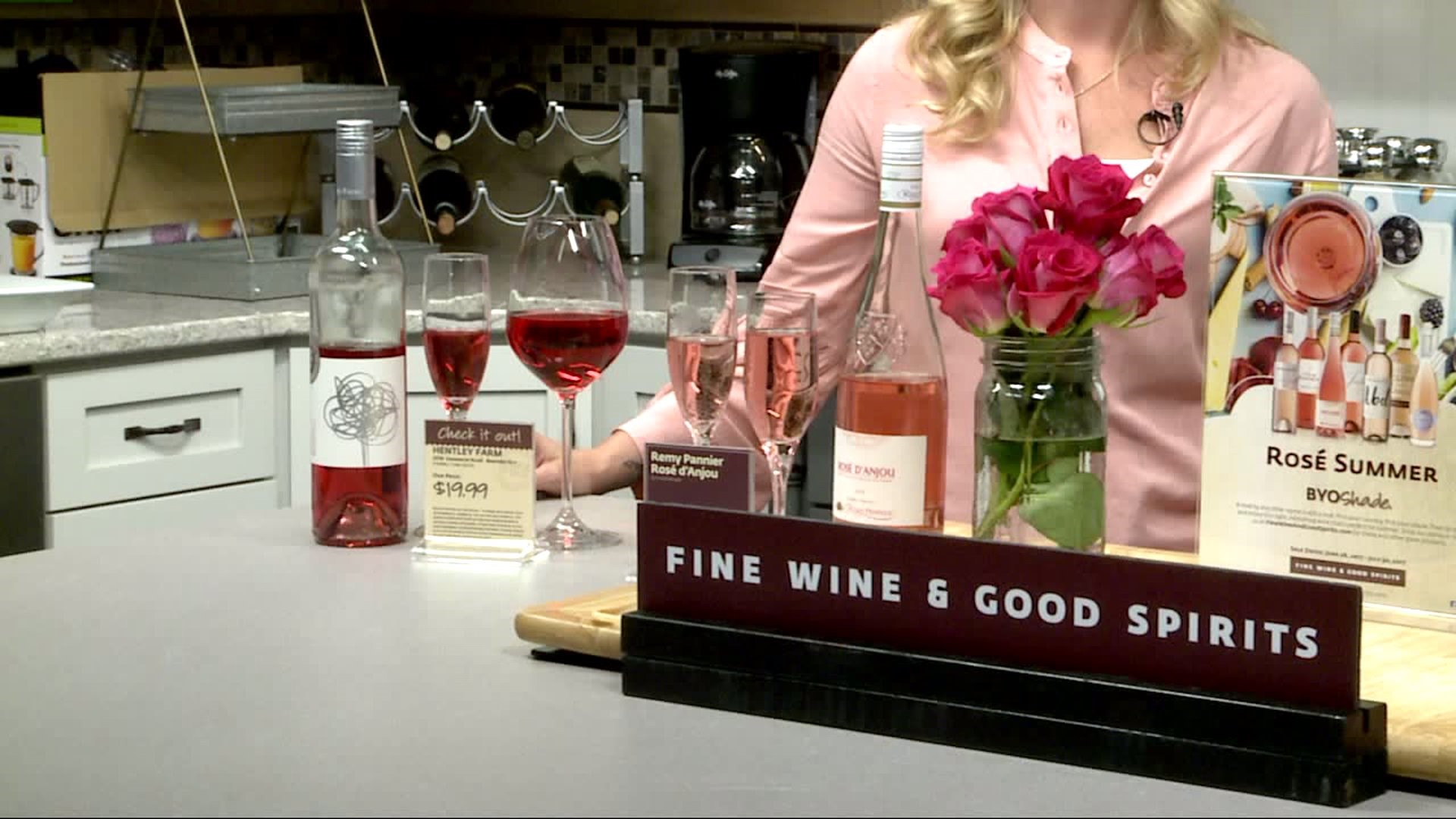 Fine Wine & Good Spirits talks Ros in the FOX43 Kitchen