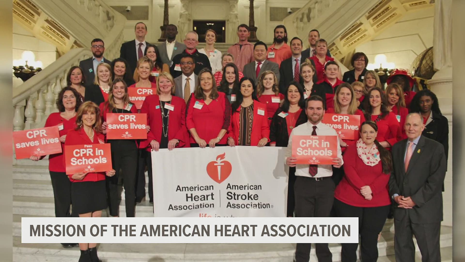The American Heart Association's communications director joined FOX43 on July 14 to talk about the organization's mission.