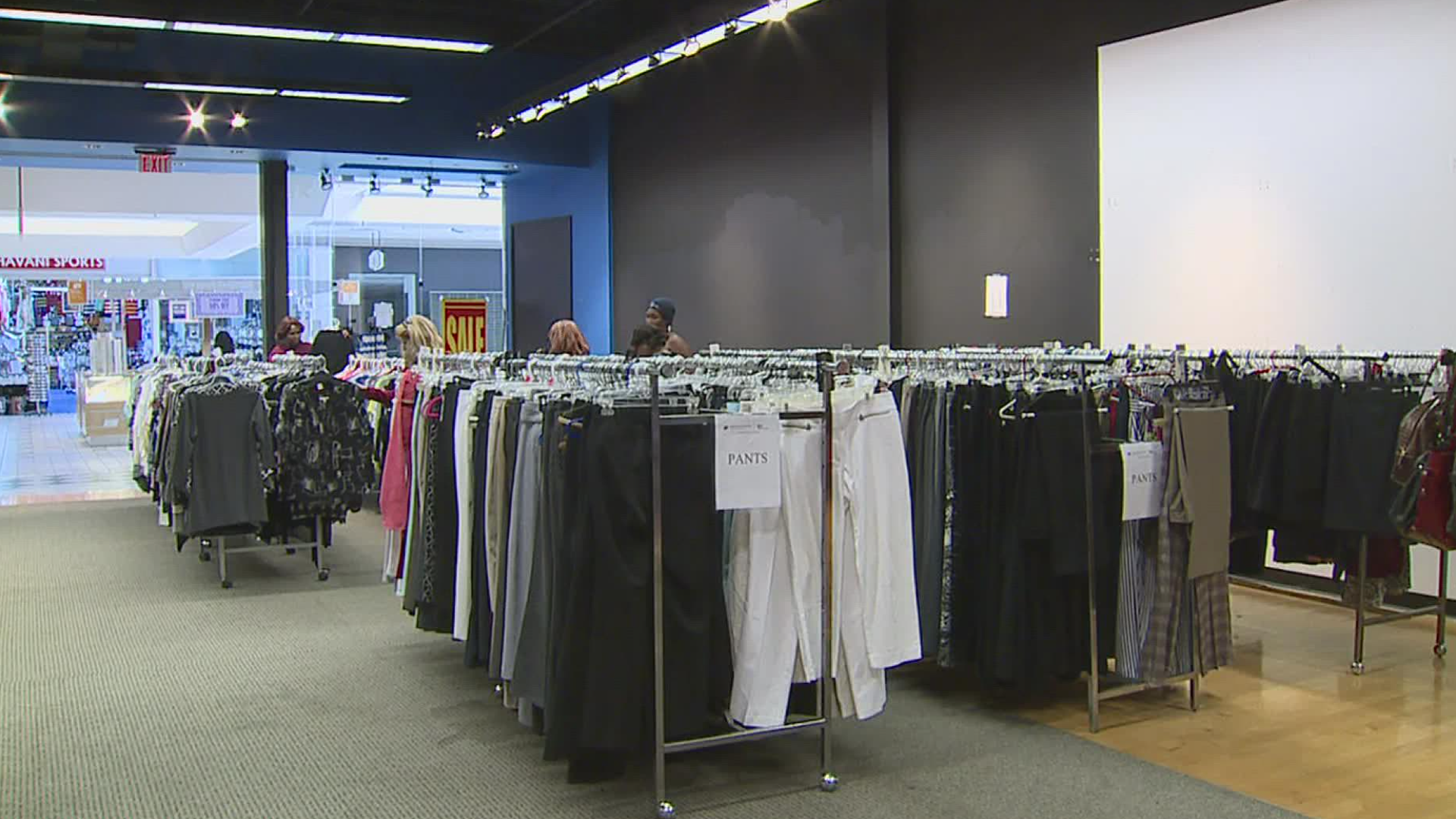 Suits to Careers, Inc. is giving people a chance to shop its closet at the organization's "Fall Inventory Reduction Sale" at the Harrisburg mall in Swatara Township.