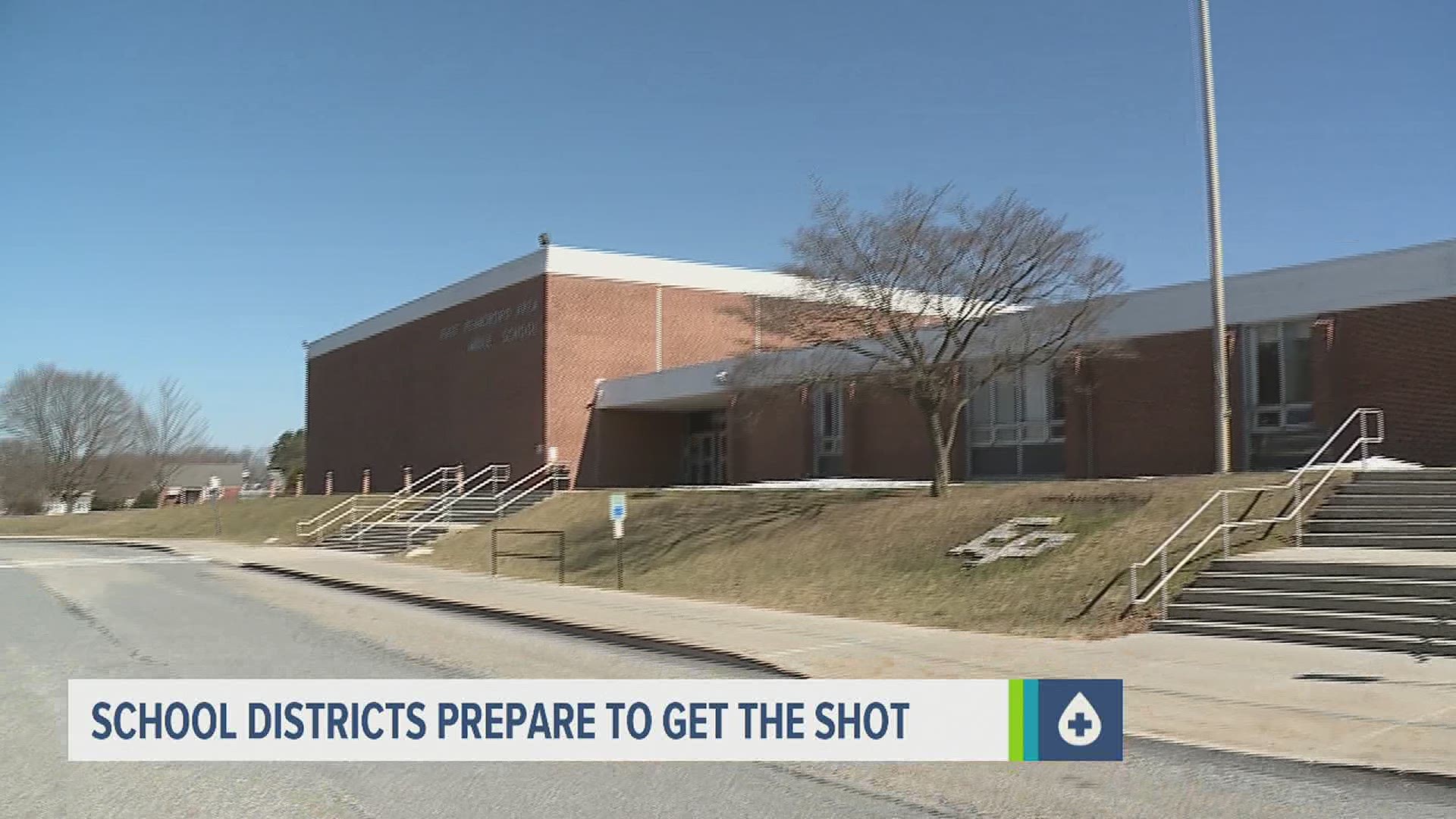 With not enough vaccine to go around, school staff will be prioritized for the Johnson & Johnson shot