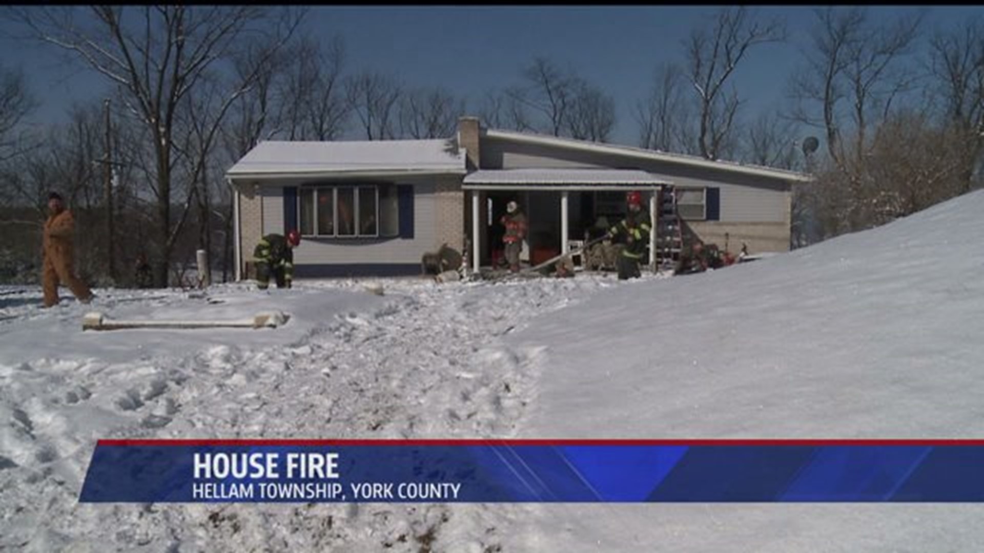 House fire in Hellam Township