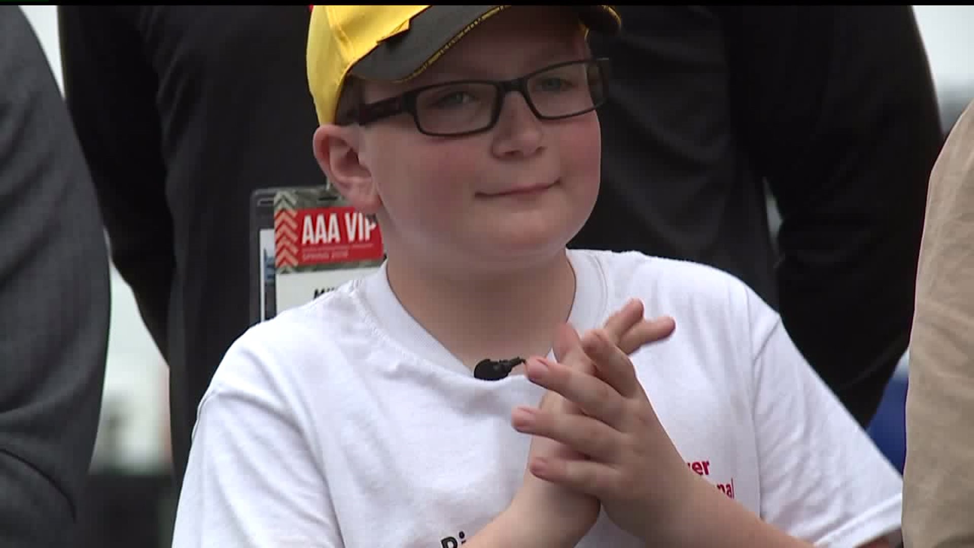 Local student earns VIP treatment at Monster Mile