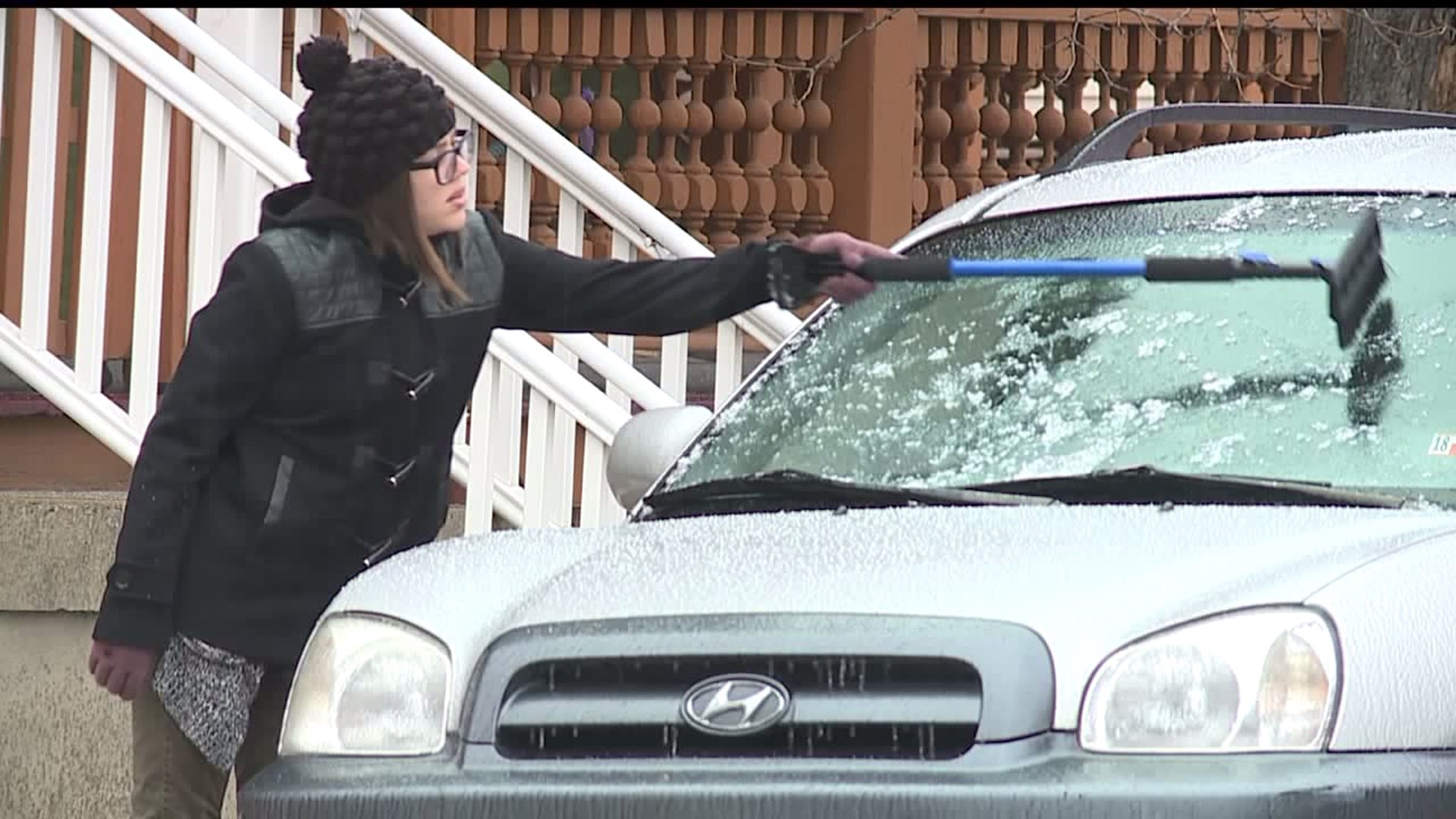 Winter weather hits Lancaster County
