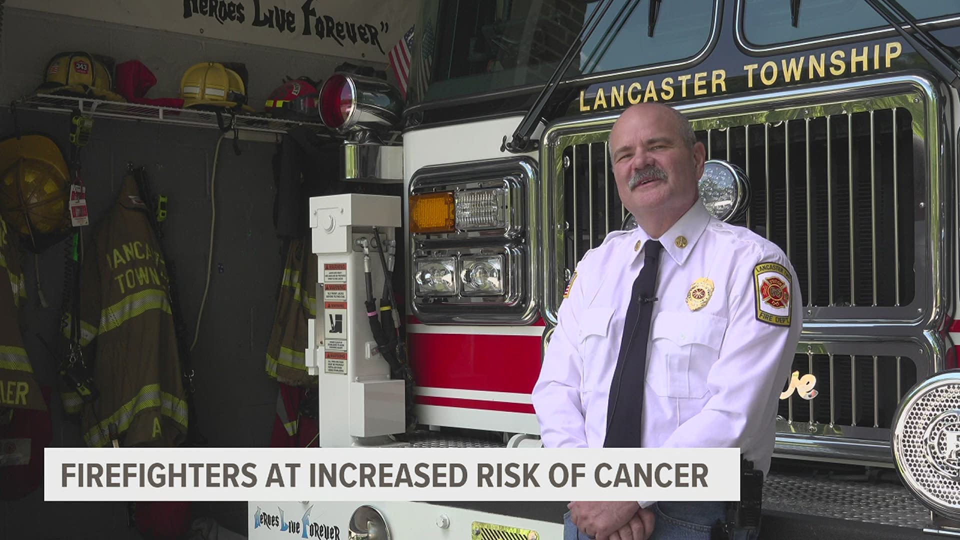 Chief Steve Roy has 43 years as a firefighter in Lancaster County. Over the years, he has faced many things. Last year, he says cancer came out of nowhere.