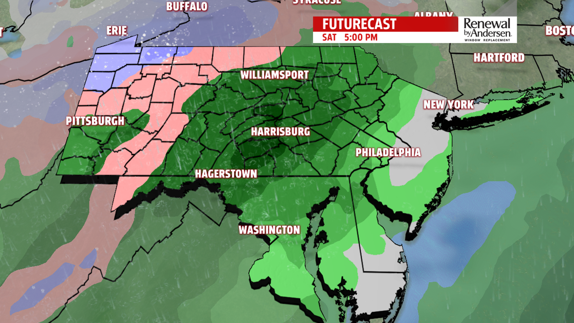 Clouds and periods of rain move in overnight, stay through Saturday ...