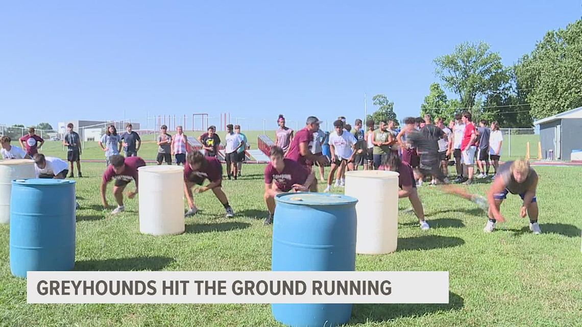 Shippensburg Greyhounds hit the ground running during heat acclimation