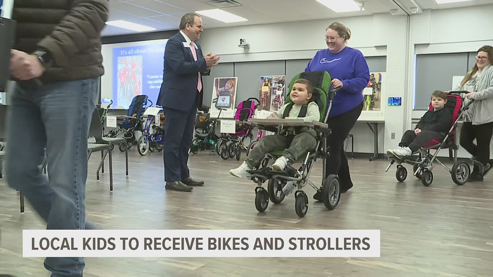 Variety - the Children's Charity gave 24 adaptive bikes and five adaptive strollers to kids with disabilities in Cumberland County.