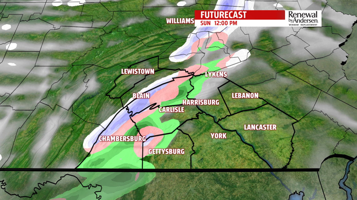 Multiple snow chances over the next couple of days plus the coldest air ...