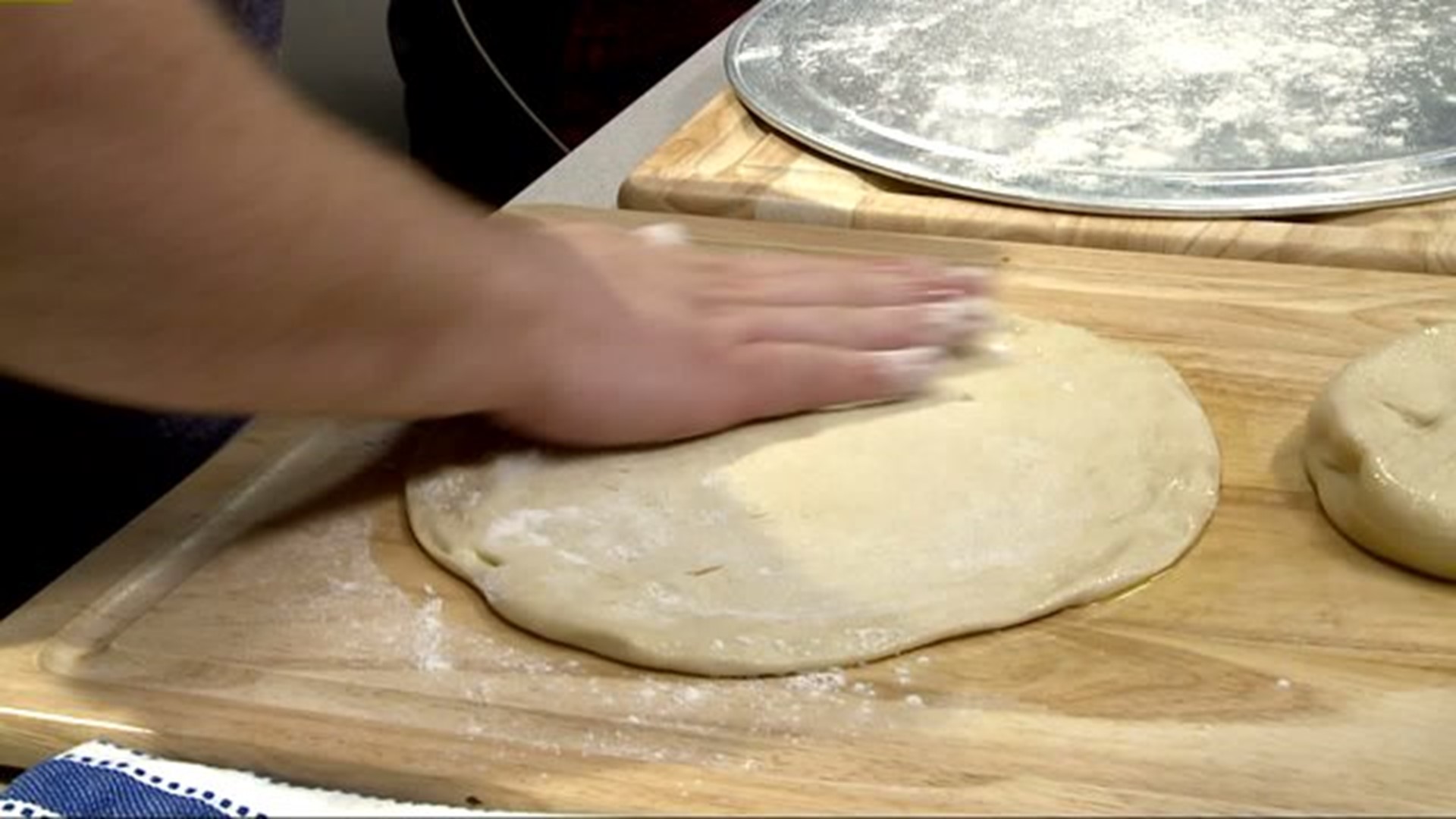 Beer Pizza Dough step 1