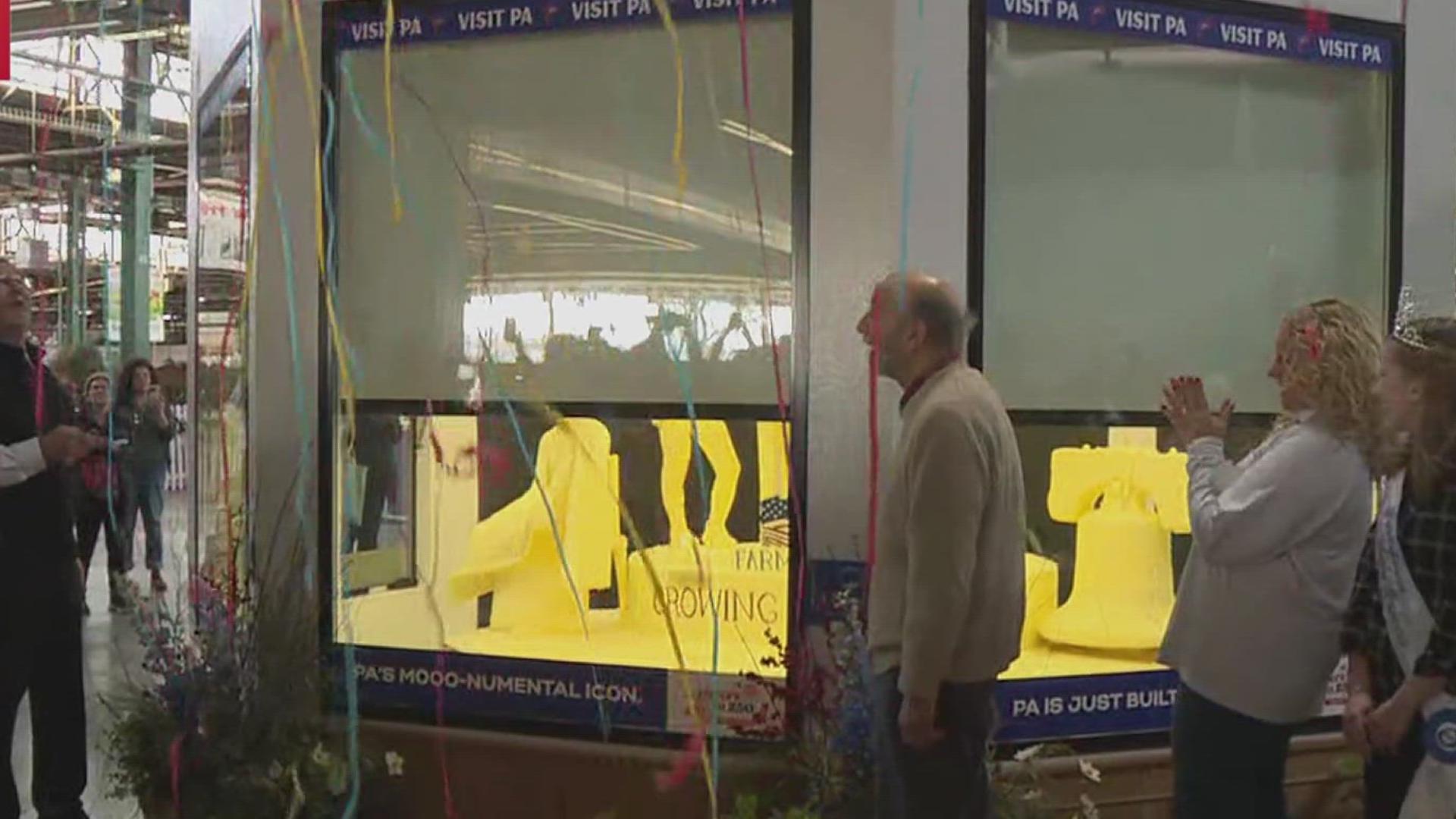 PA Farm Show's iconic butter sculpture returns with patriotic theme ...