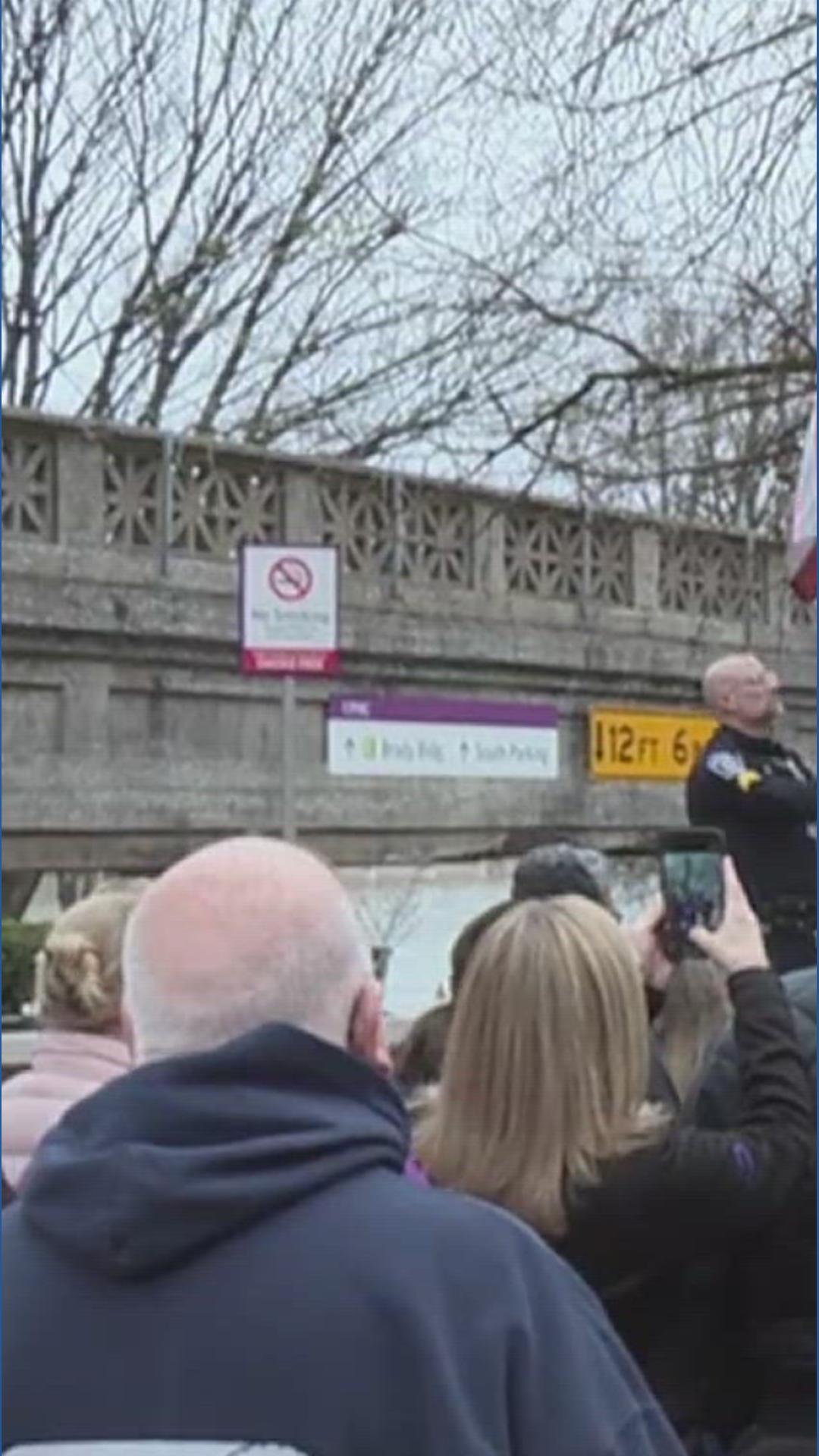 UPMC honors organ donors with special flag raising ceremony | fox43.com