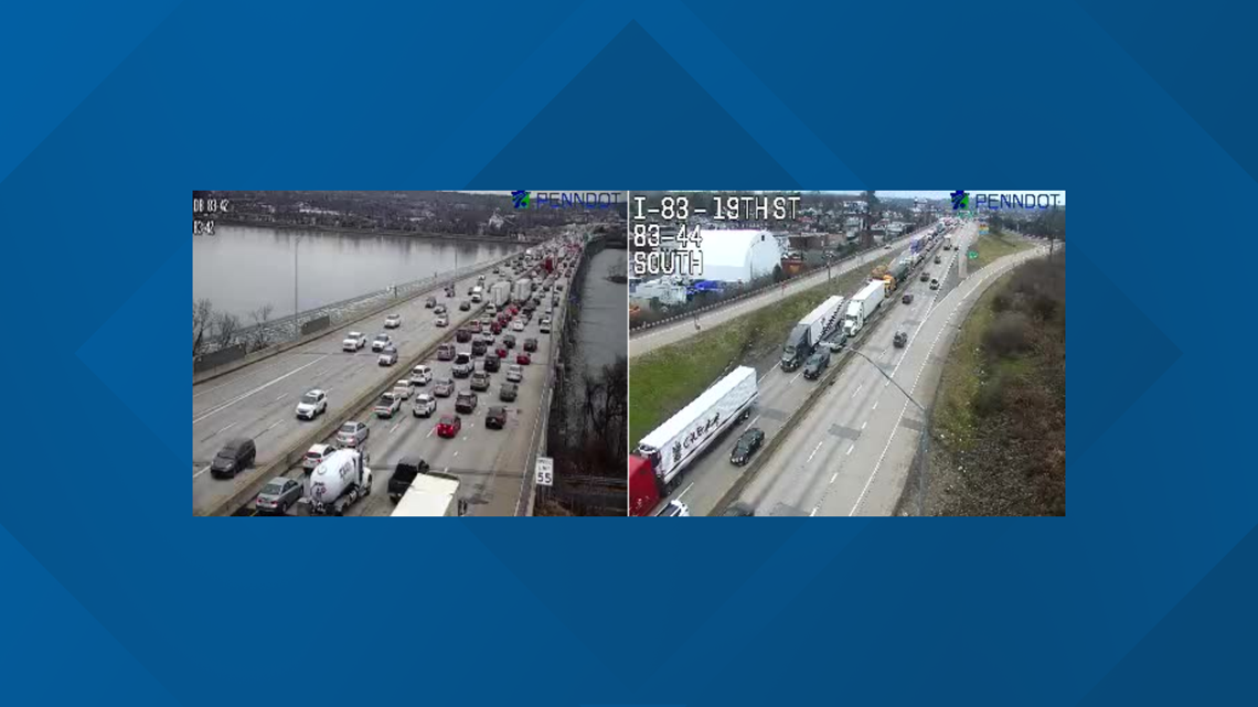 I-83 back open near Harrisburg after tractor trailer crash | fox43.com