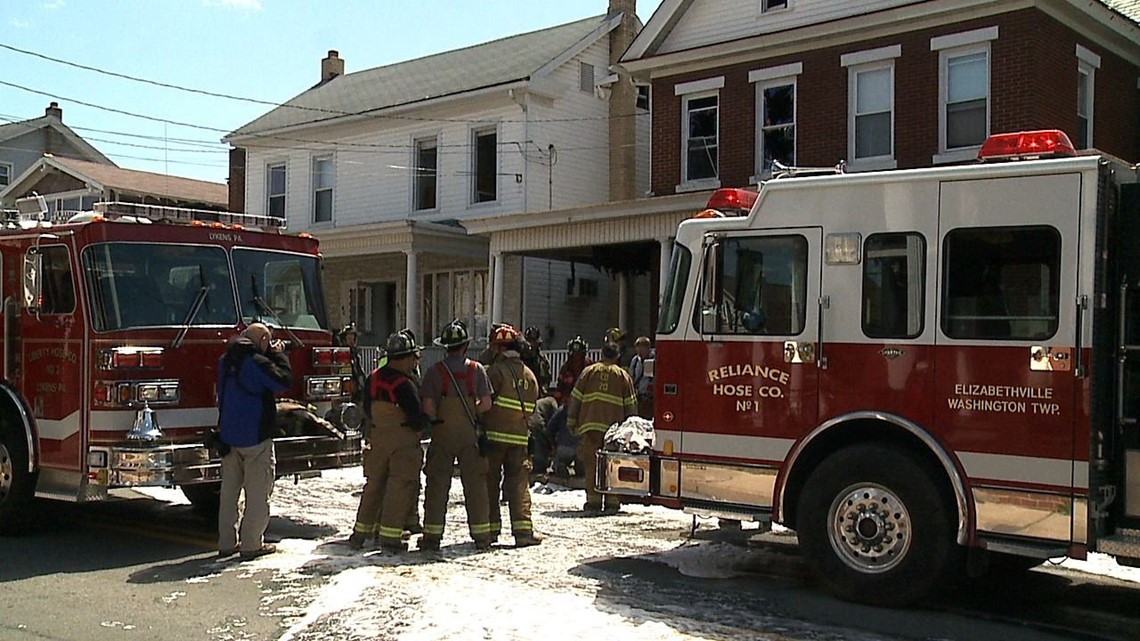 Crews battle 2alarm fire in Elizabethville