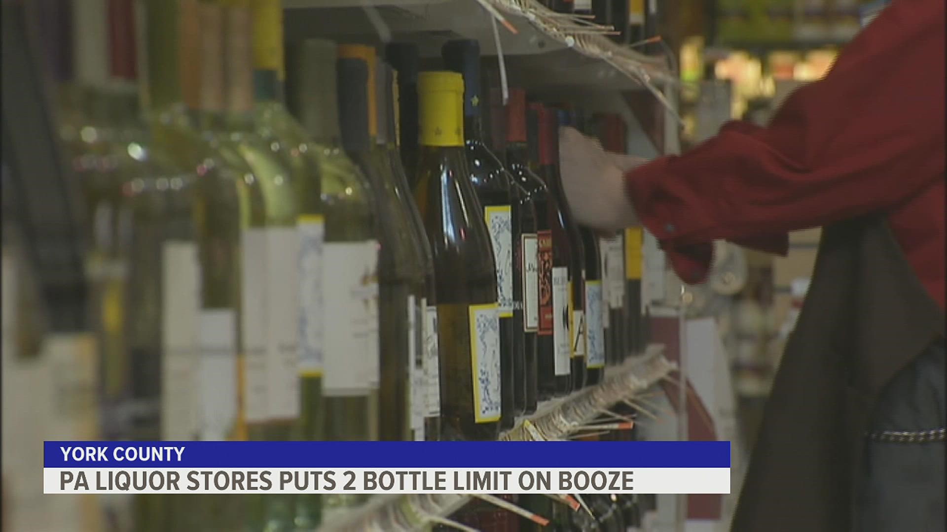 Starting Friday, September 17, there's a limit on how much you can buy at the liquor store.