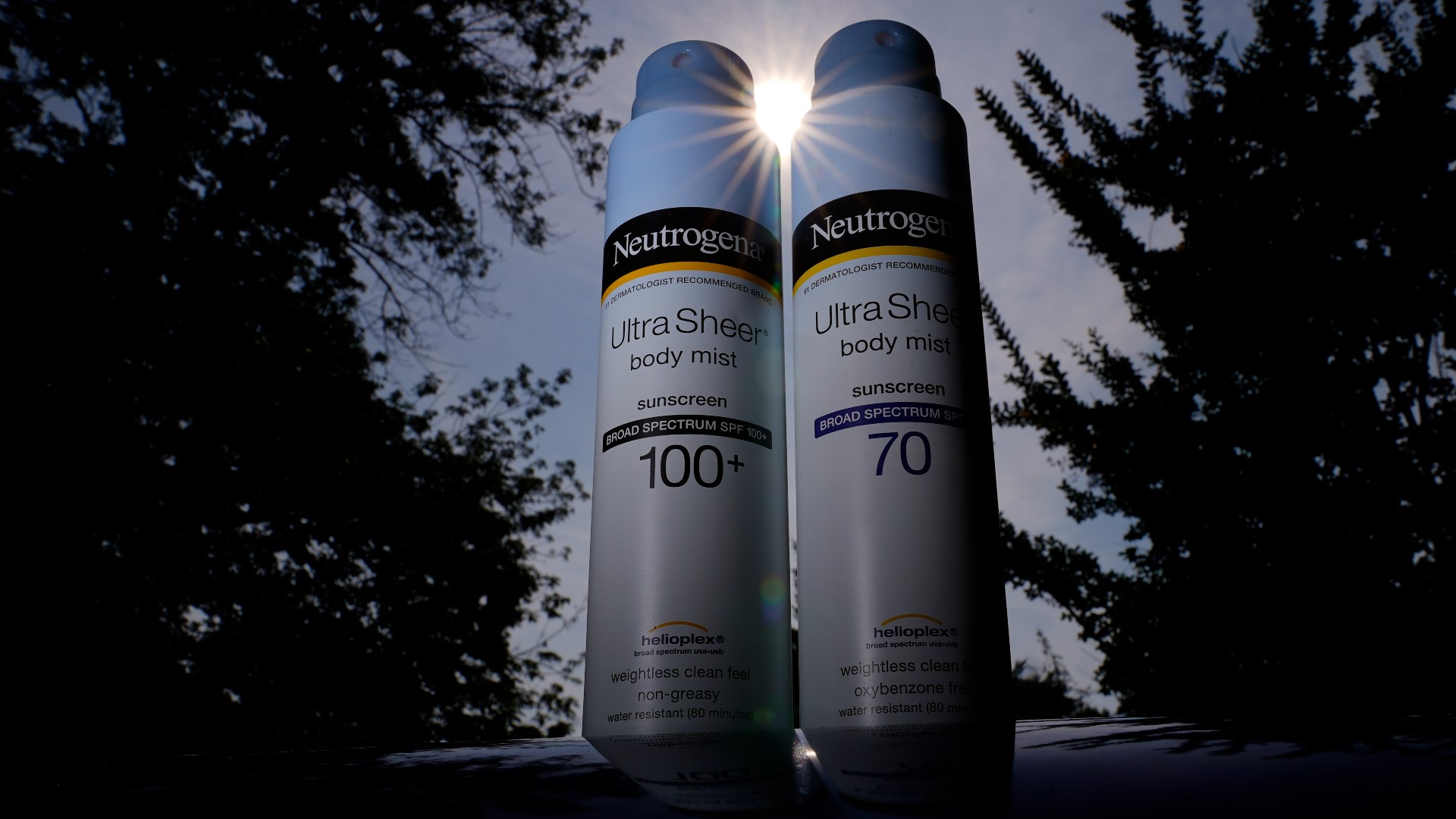 Four Neutrogena sunscreens and one Aveeno sunscreen spray have been voluntarily taken off shelves after traces of cancer-causing chemical benzene.