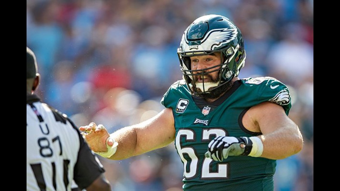 Jason Kelce signed Eagles contract extension at UPS store - Sports  Illustrated