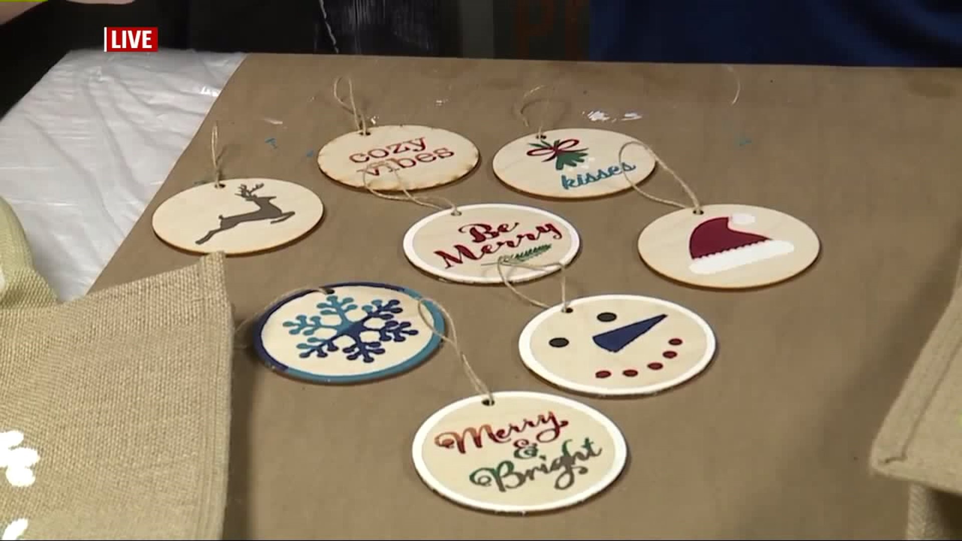 Board and Brush Holiday Crafts