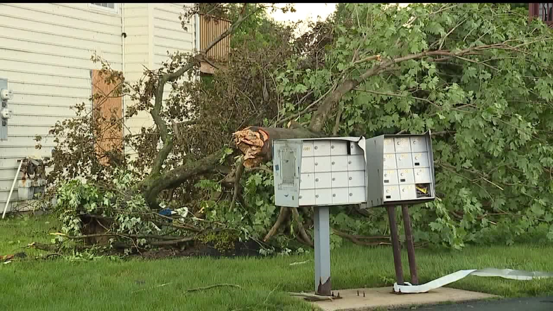 Residents dealing with tornado aftermath in Berks County