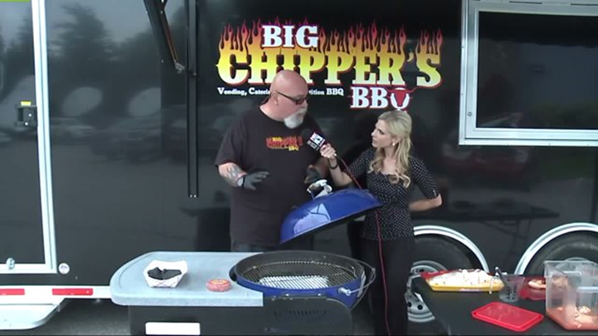 Big Chipper`s BBQ brings the heat and whips up some wings