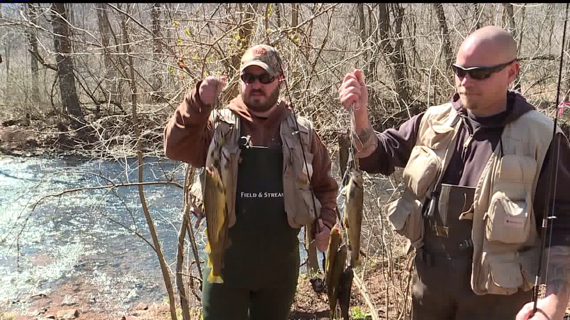 First day of trout fishing brings out anglers big and small in York County