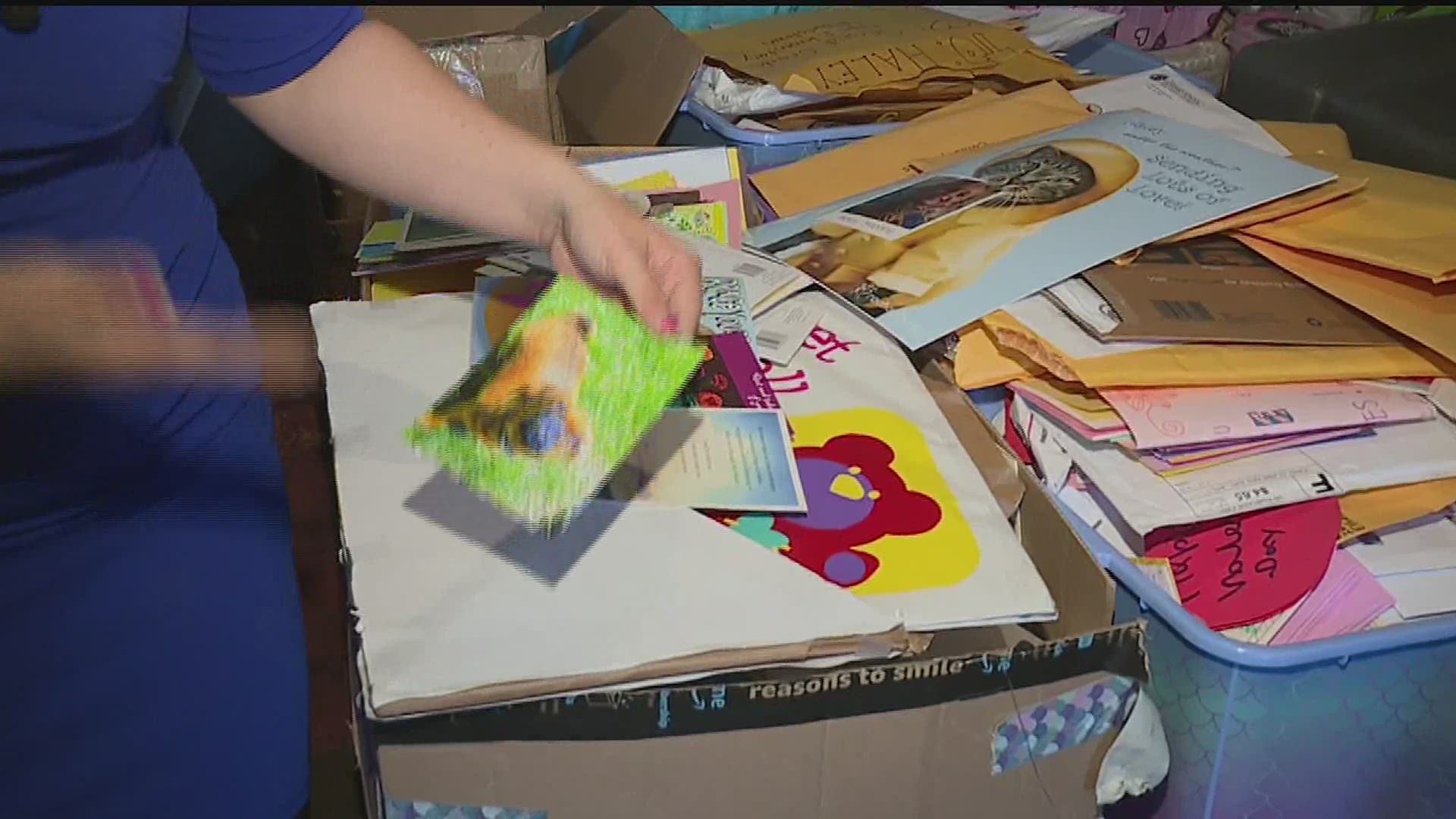 All Haley Detman wanted was a couple of cards to make her smile. The message was heard around the world, and a couple turned into a couple thousand get well wishes.