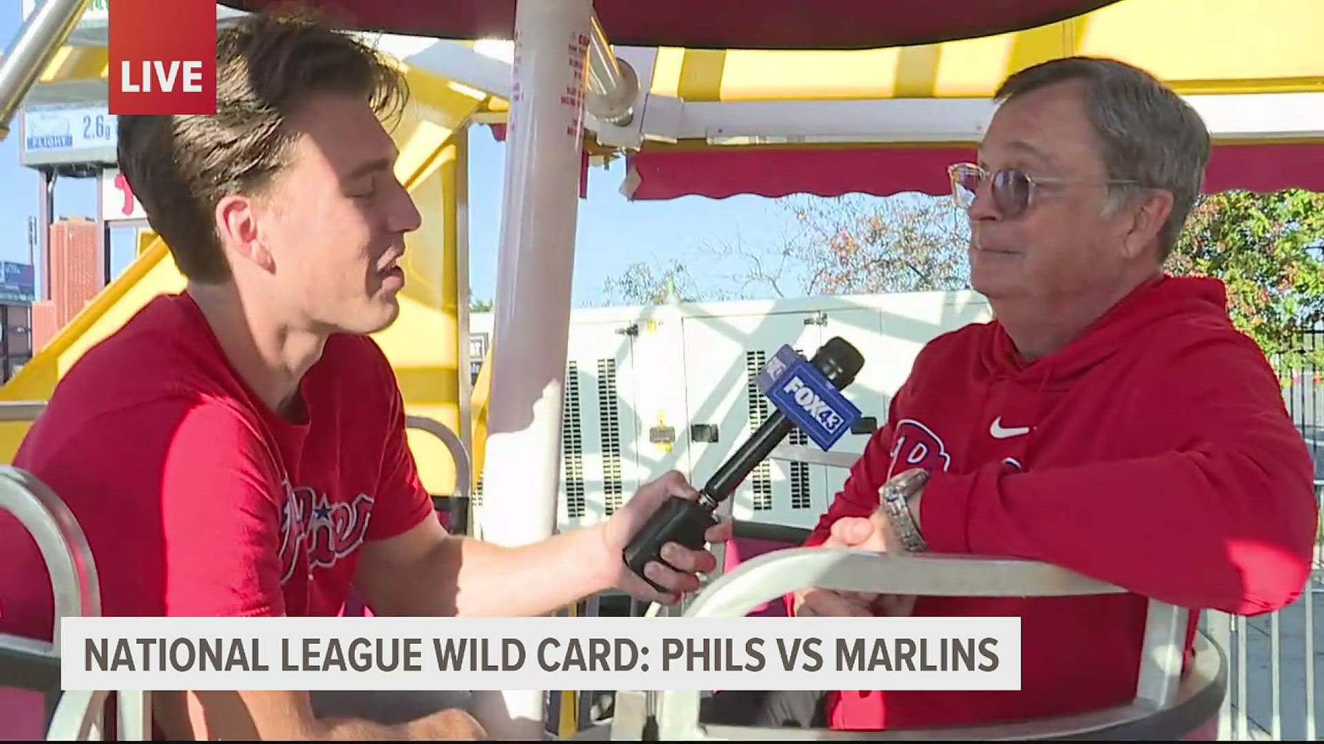 Phillies clinch playoff spot and fans are ready for Red October – NBC10  Philadelphia
