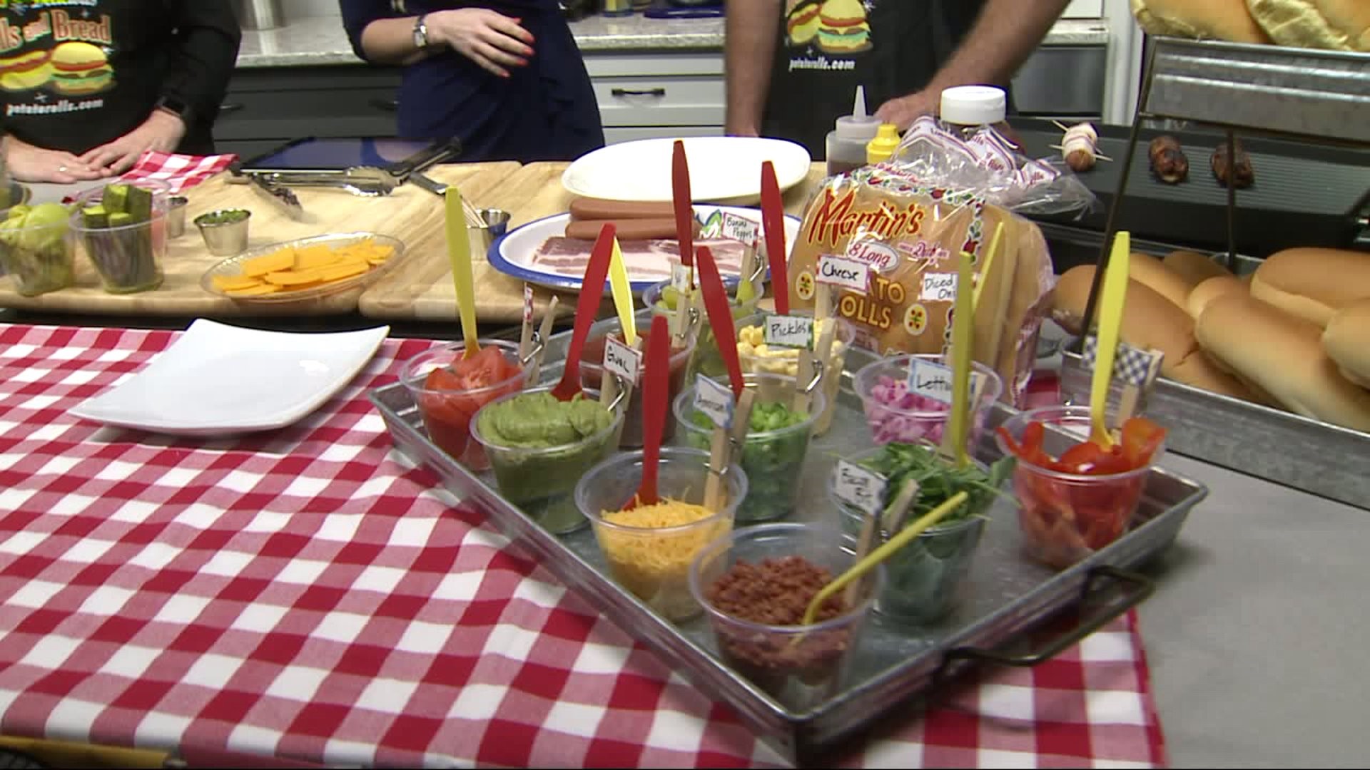Martin`s celebrates National Hot Dog month with DIY topping bar pt 1