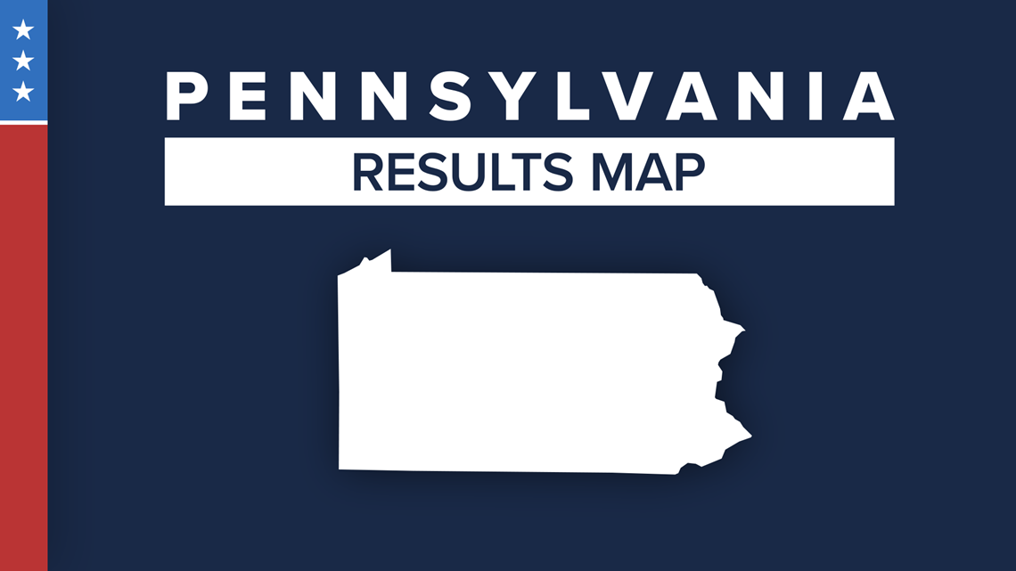 2022 Pennsylvania Election Results map | fox43.com