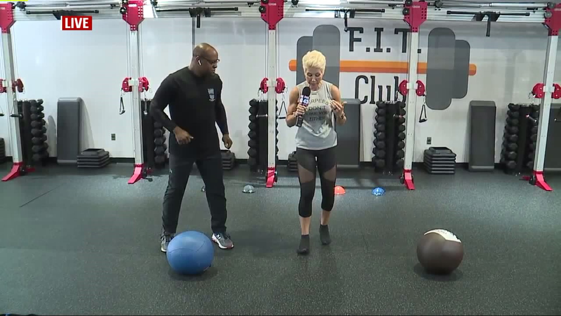 BE WELL LIVE with Chris and Mindy - Full Body Workout
