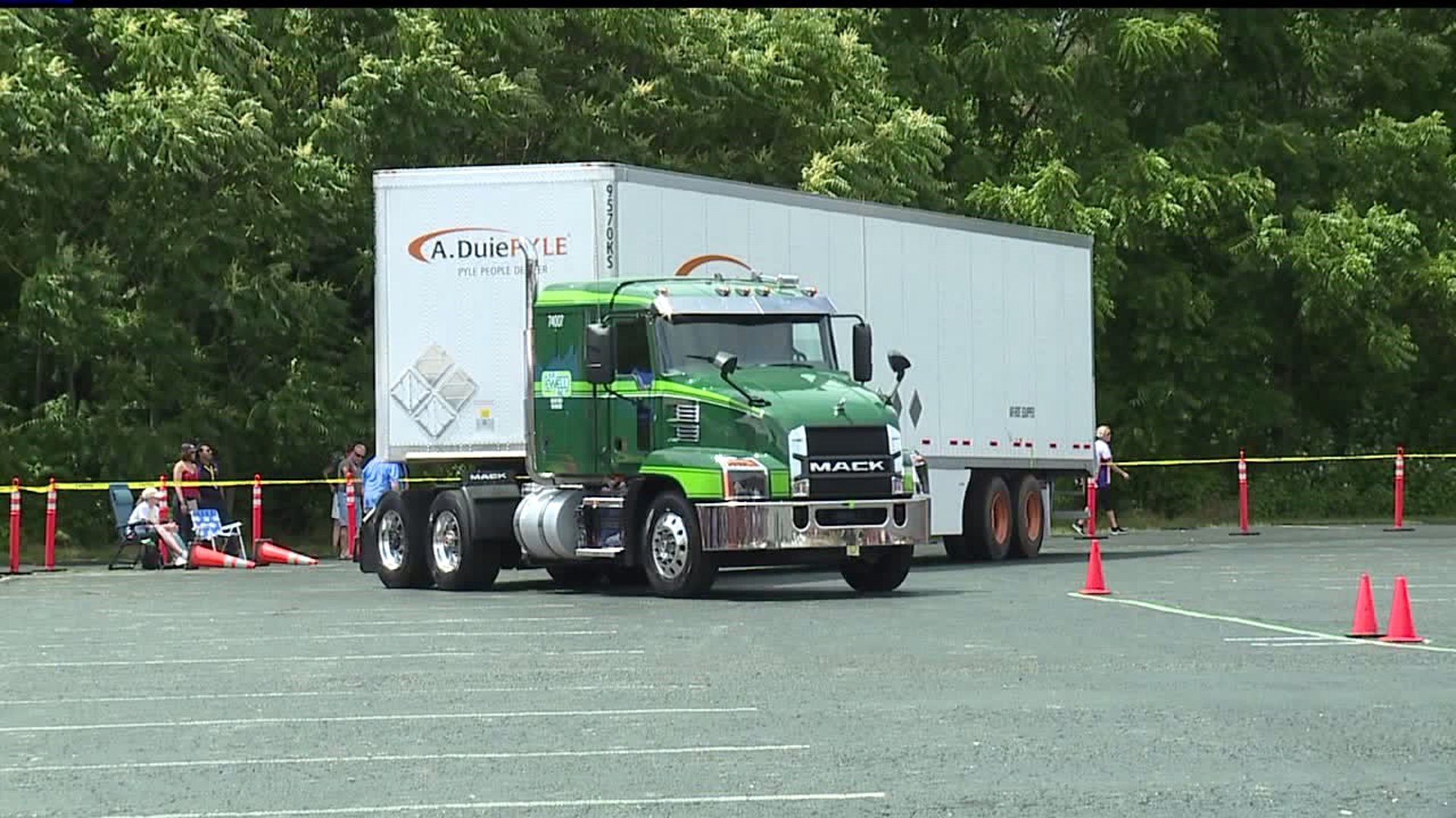 Truck drivers compete in annual driving championships