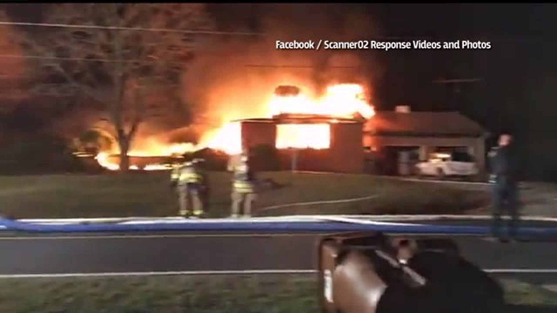 Gettysburg home engulfed in flames, arson investigator on scene