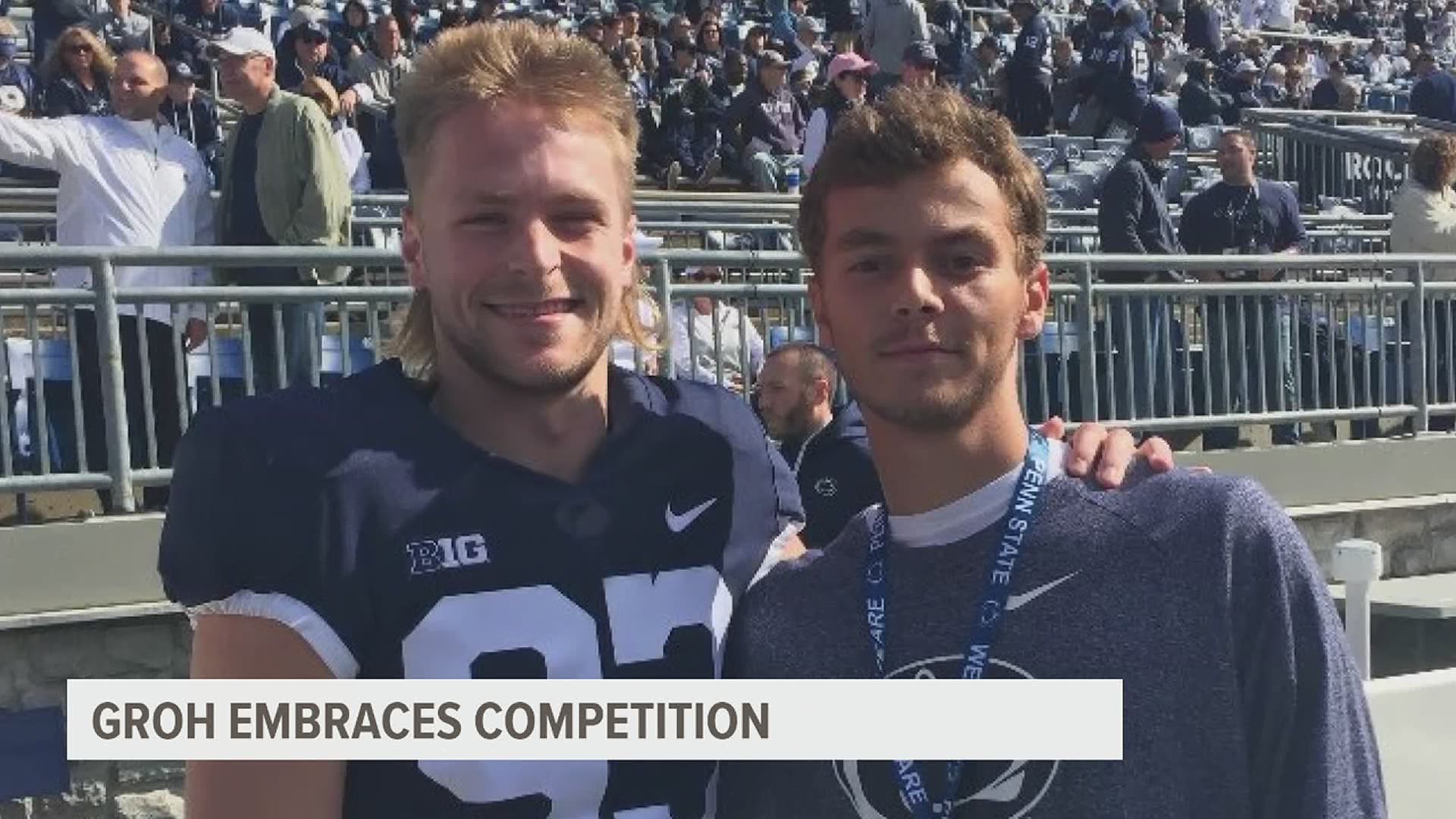 Dallastown punter Mitchell Groh goes from Nittany Lion fan to Nittany Lion.