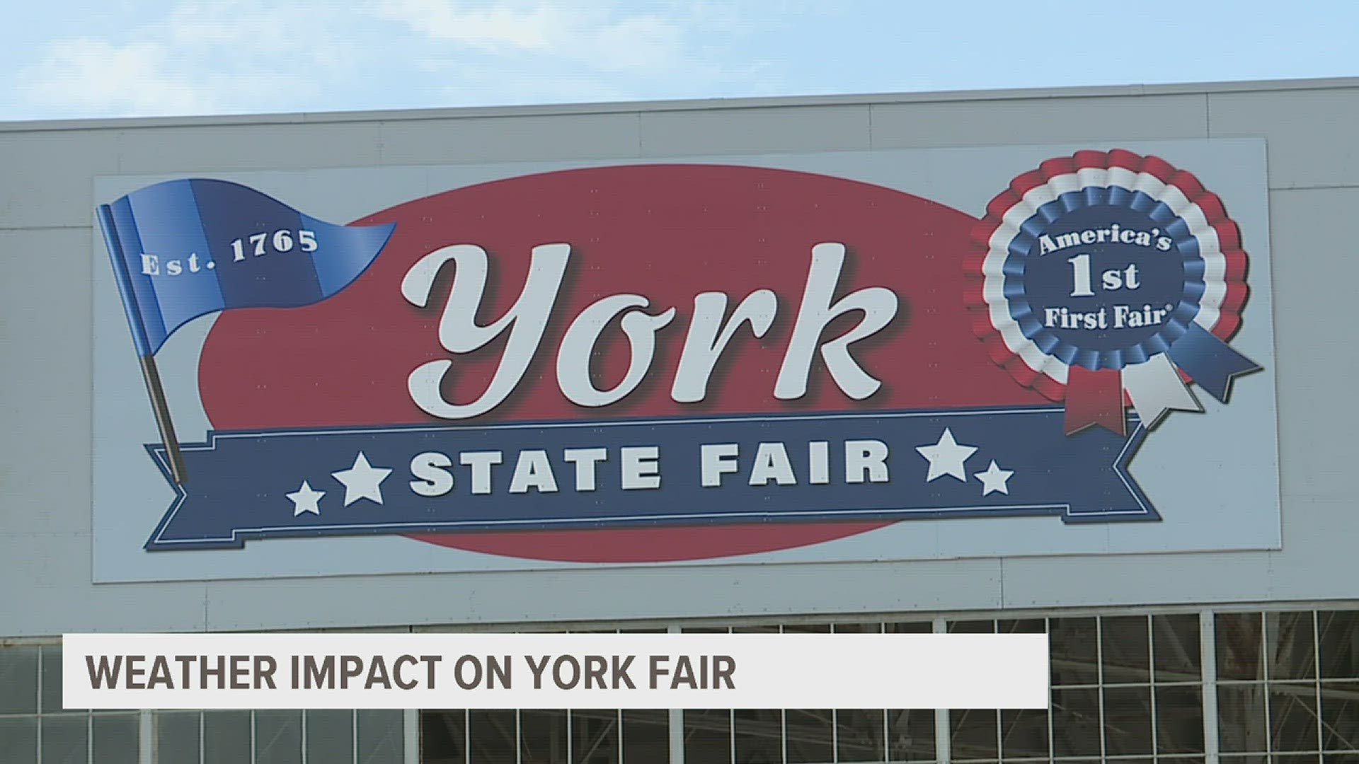 York Fairground officials hope mild weekend weather boosts attendance
