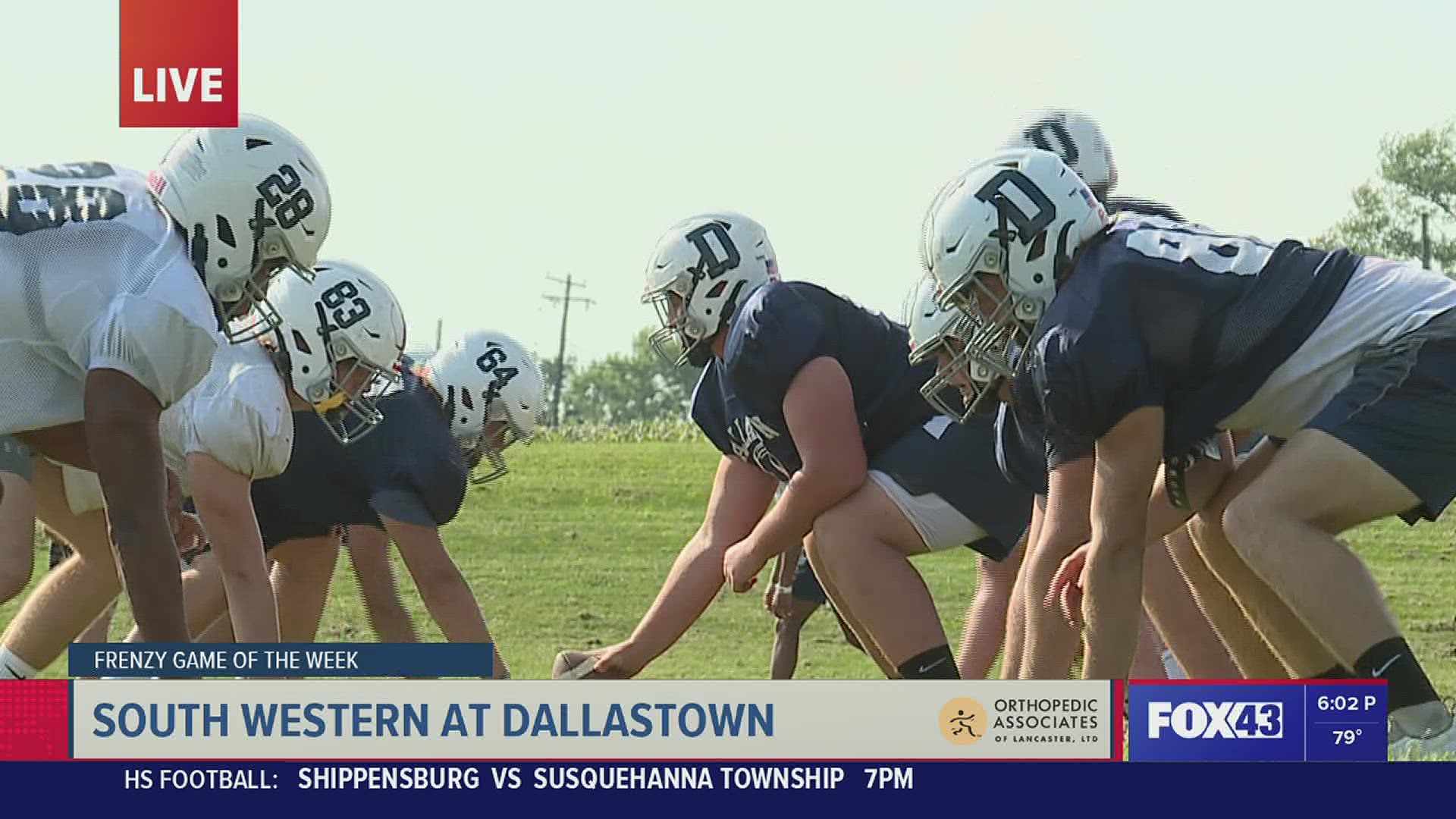 Week 4 Game of the Week Preview - South Western at Dallastown