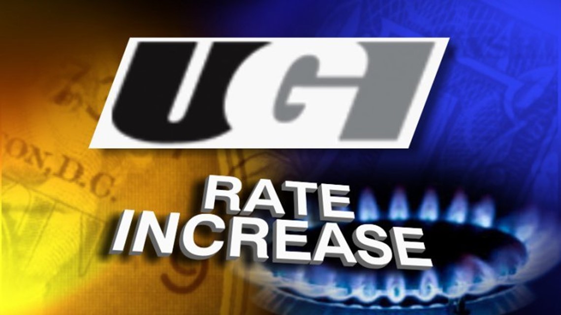 UGI Natural Gas rates going up starting September 1st