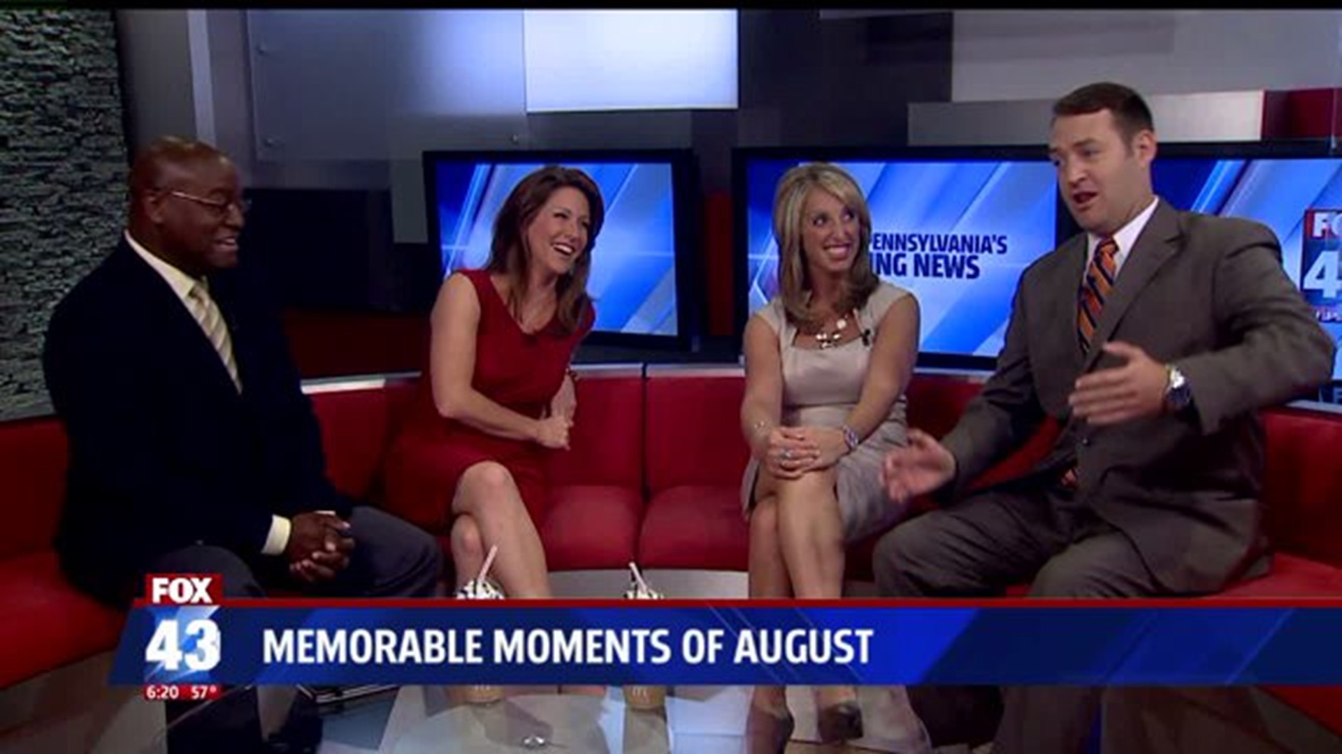 Memorable Moments from FOX43 Morning News August 2014