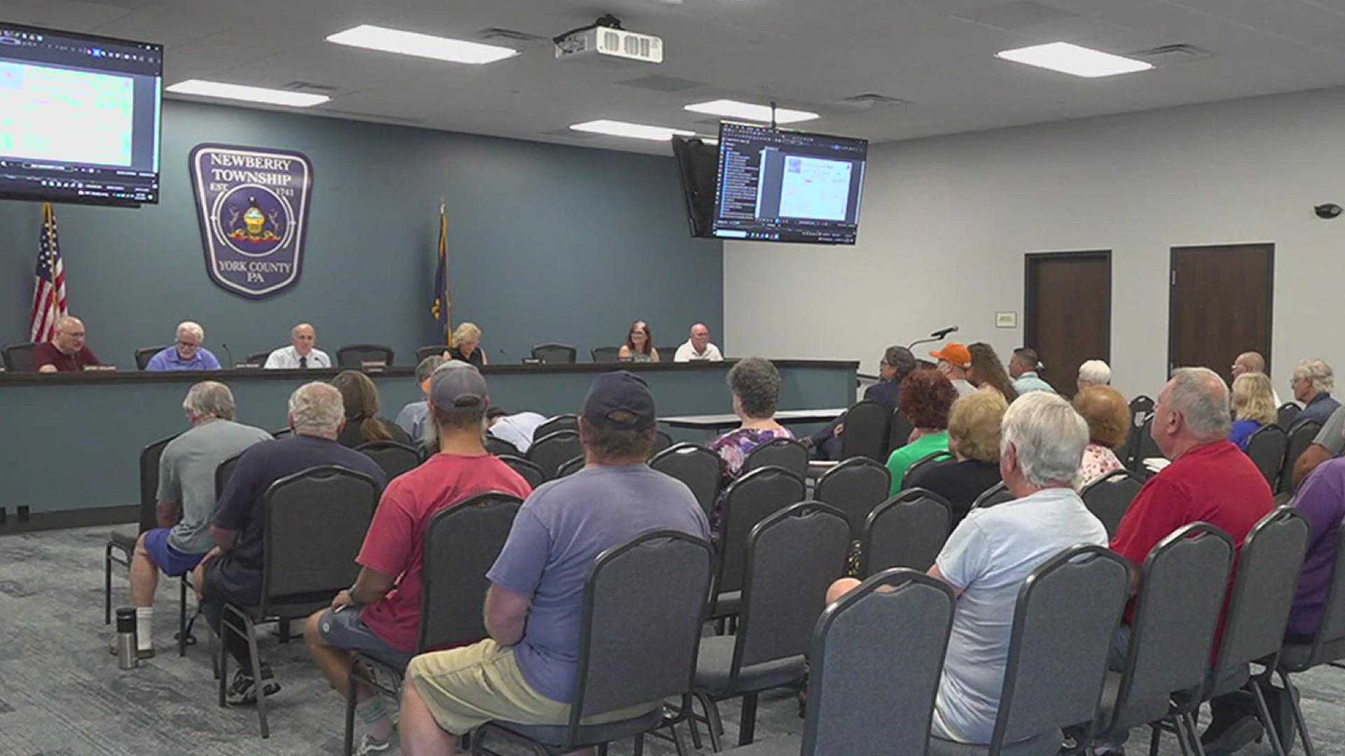 Residents voiced their concerns about the potentially disruptive and dangerous new buildings.