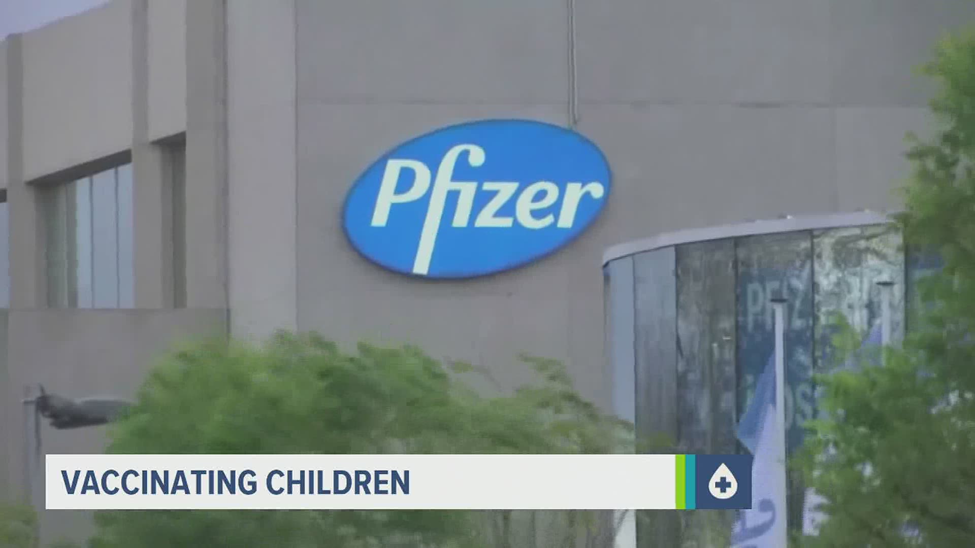 Pfizer is seeking FDA approval to open its vaccine up to 12-15-year-olds. Currently, the minimum age is 16.