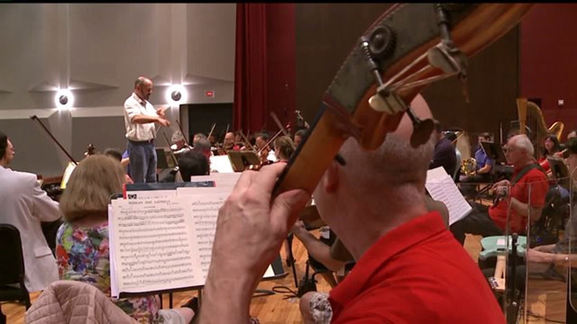 Harrisburg Symphony rehearses for their biggest show of the year