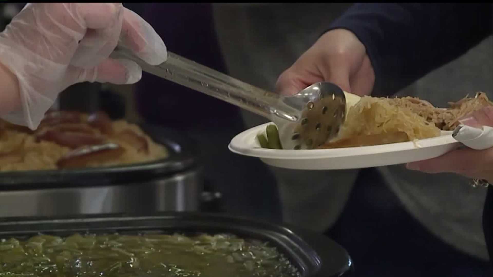 Volunteers will be serving the traditional New Year's Day meal to hundreds of people across South Central PA