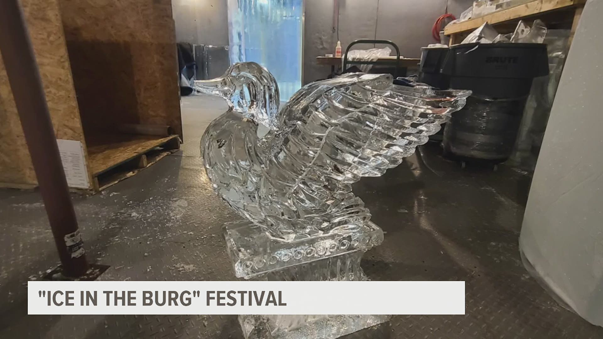 The annual Ice & Fire Festival has been modified for COVID-19 safety, but it will feature 55 large and small ice sculptures for viewing at locations across the city.