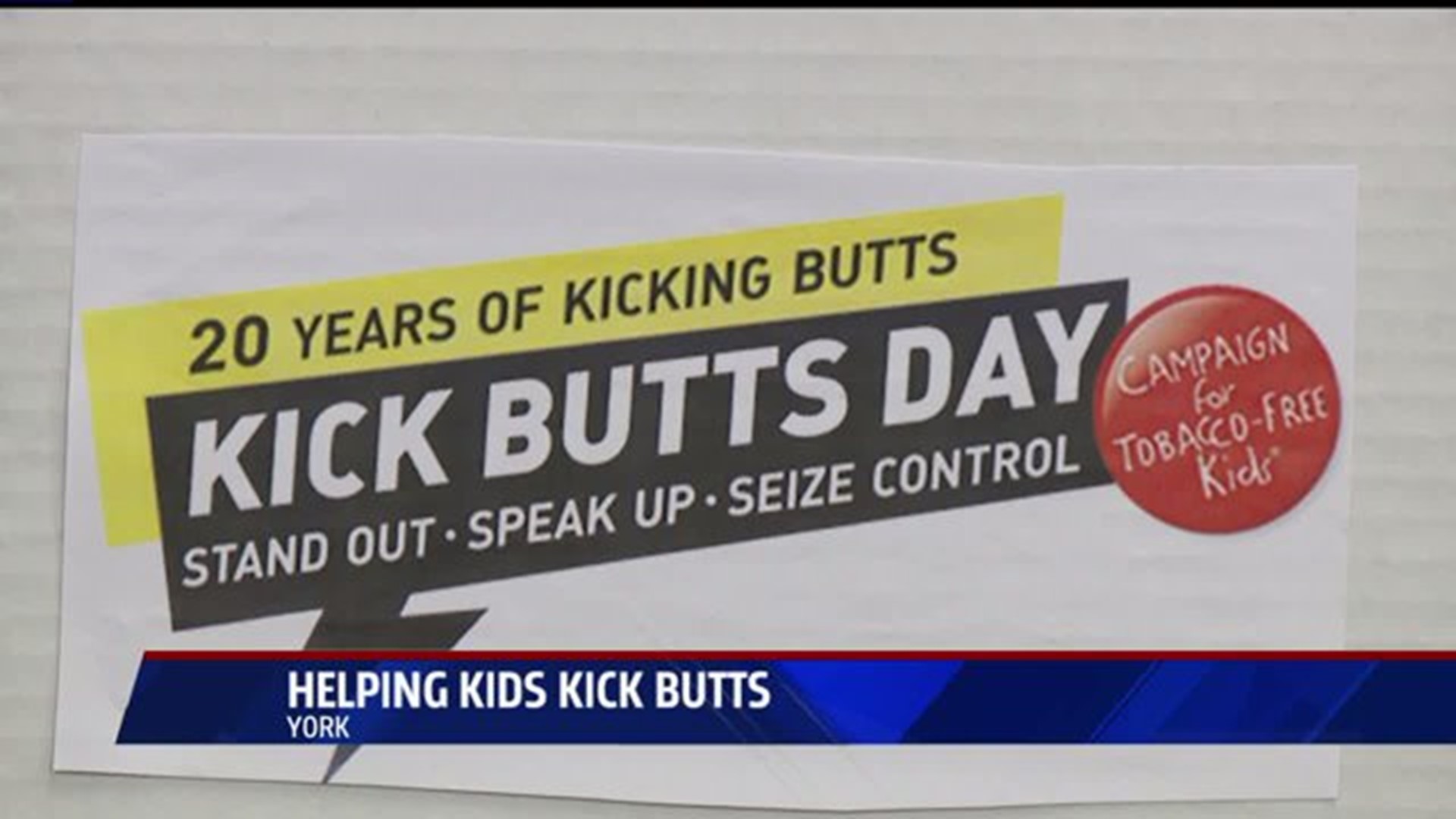 Helping kids kick butts day in York County