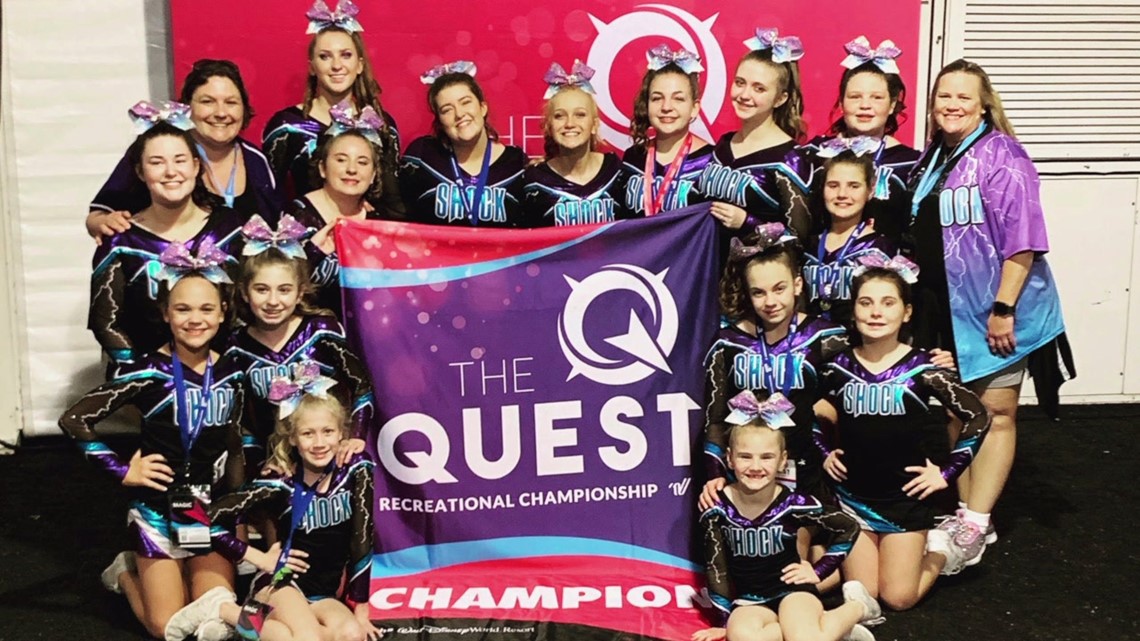 Local cheer team competes at national level