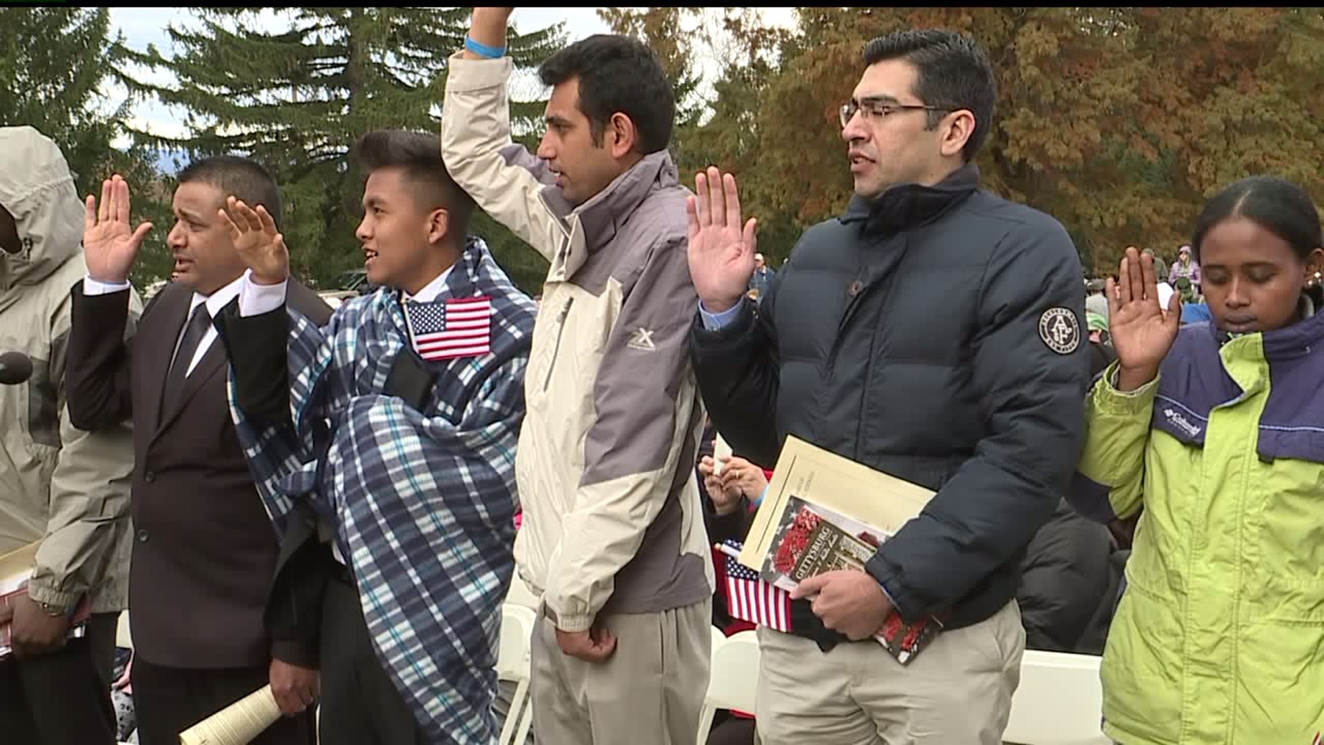 15 candidates naturalized in Gettysburg