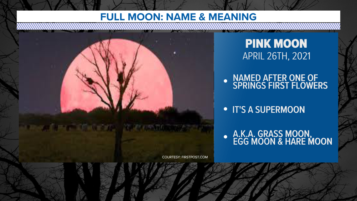 A Pink Super Moon This Month Here S What To Expect Bradon S Barometer Fox43 Com