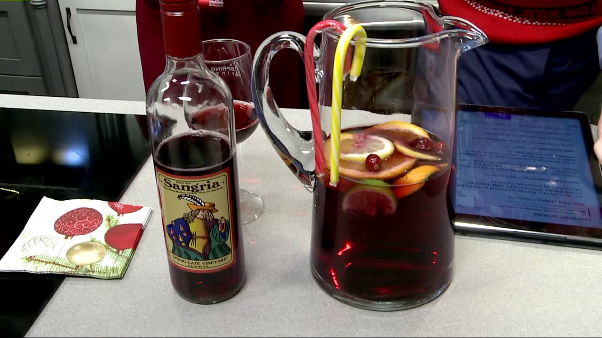 SpringGate Vineyard & Brewery celebrates National Sangria Day in the FOX43 Kitchen