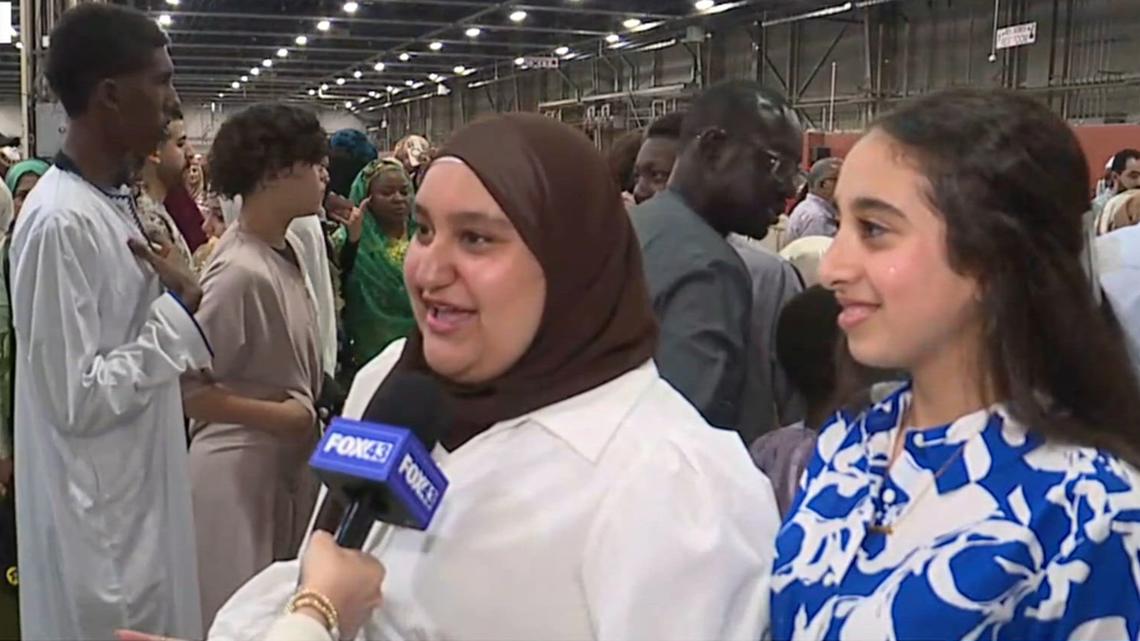Muslim community gathers at Farm Show Complex for Eid al-Adha